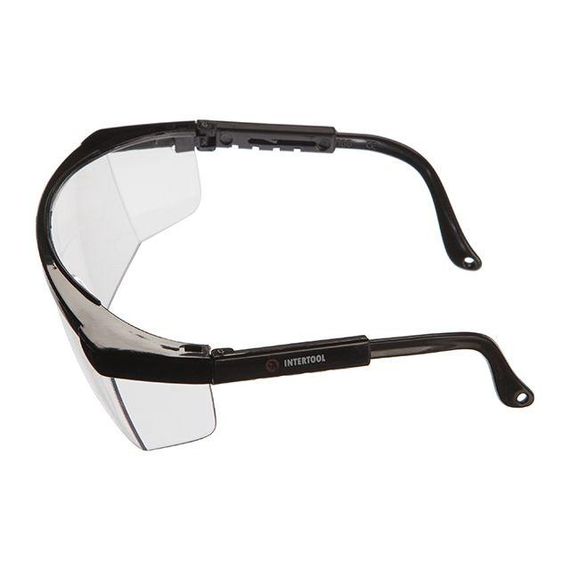 Окуляри захисні прозорі, матеріал лінз полікарбонат, регульовані нейлонові завушники, захист від удару,1 | Зображення 3
