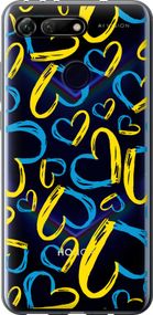 Чехол на Huawei Honor View 20 Сердца UA "5292u-1645-17620"