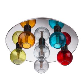 Люстра молекула потолочная с подсветкой LED G9 40W CF (BL-659C/6)