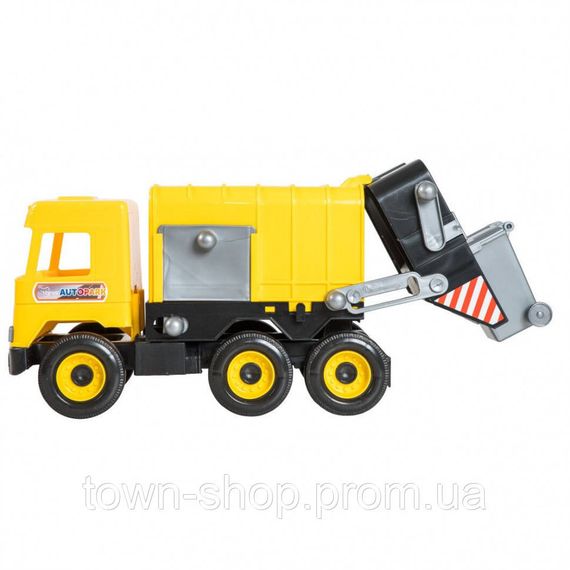 Игрушечный мусоровоз "Middle truck" 39492 с контейнером | Зображення 2