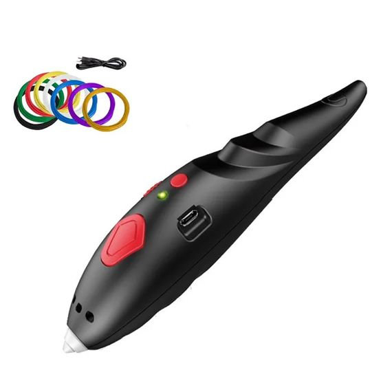 Ручка 3D акумуляторна з трафаретом XPRO K9902-48 (MER-14599_370) | Зображення 2