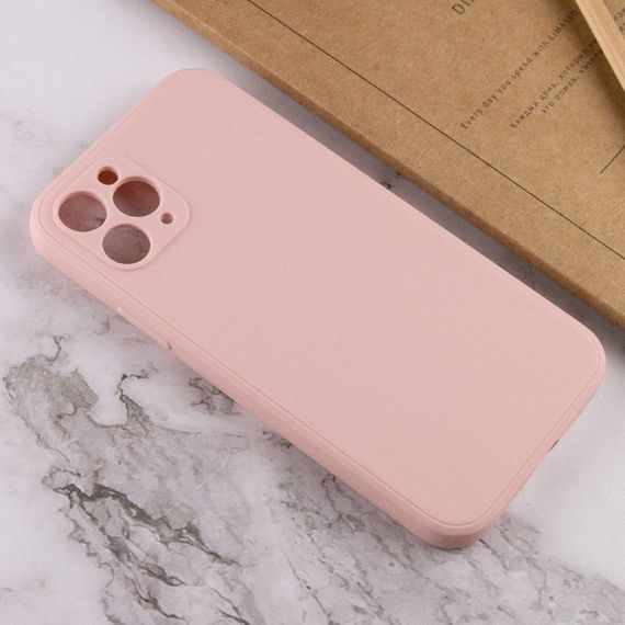Силіконовий чохол Candy Full Camera для Apple iPhone 11 Pro Max (6.5") Рожевий/Pink Sand | Зображення 3