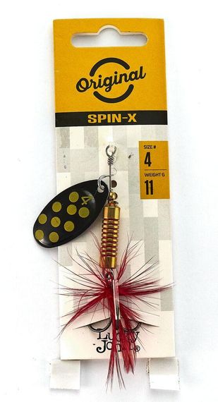 Блесна вращ. Lucky John Лаки Джон SPIN X ROUND 04 11,0г BF | Зображення 1
