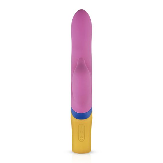 Вібратор-кролик PMV20 Dolphin Vibrator: Ротація стовбура, подвійна стимуляція, кліторальний стимулятор "Дельфін" | Зображення 4