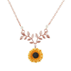 Ожерелье SV Sunflower, Золотистый