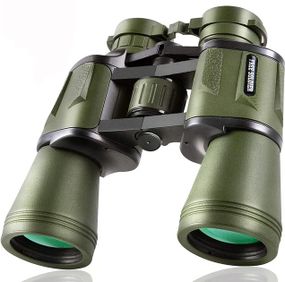 Бинокль UNIQUE UN-3002 20×50 с центральной фокусировкой для дальних наблюдений