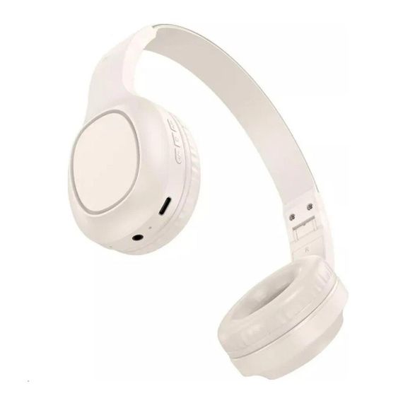 Бездротові навушники HOCO W46 Charm BT headset Milky White | Зображення 2