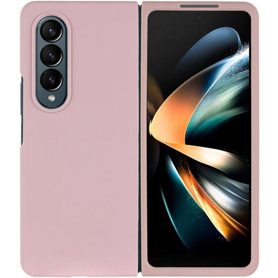 Чохол Foldables Silicone Cover Lakshmi (AAA) для Samsung Galaxy Z Fold4 Білий / White Рожевий / Pink Sand | Зображення 1