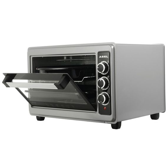 Печь запекания ASEL AF33-23 1300 Вт 33 Л, Мини печка электрическая YS-364 настольная, Електродуховки | Зображення 3