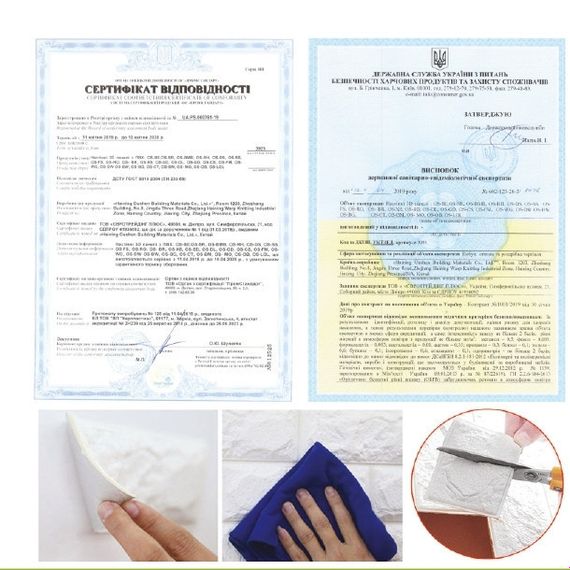 Декоративна 3D панель самоклейка під цеглу Синій 700х770х7мм (003-7) SW-00000060 | Зображення 8