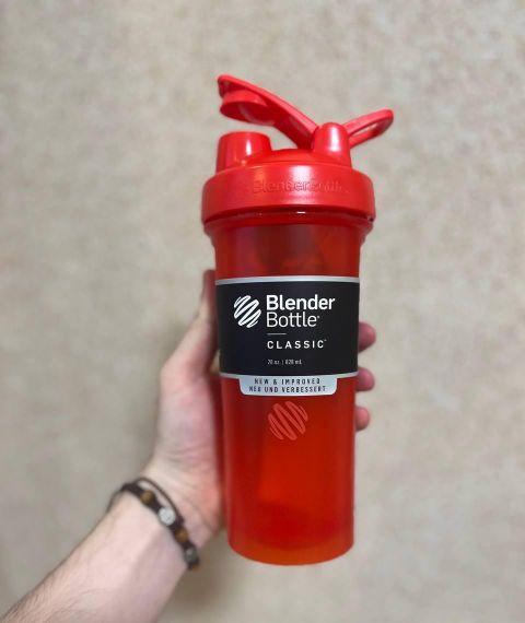 Спортивний шейкер BlenderBottle Classic Loop PRO 28oz/820ml Red (500482) | Зображення 4