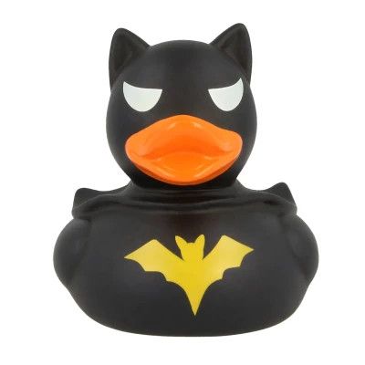 Іграшка для ванної Funny Ducks Качка Летюча Миша чорна (L1889) | Зображення 1