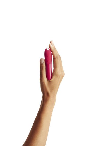 Потужна віброкуля Tango X Cherry Red by We-Vibe, 7 режимів вібрації, 8 рівнів інтенсивності, Червоний | Зображення 4