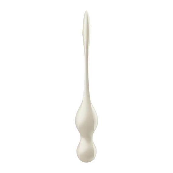 Вагінальні смарт-кульки з вібрацією Satisfyer Love Birds 1 Connect App White, 78 г sexstyle | Зображення 1
