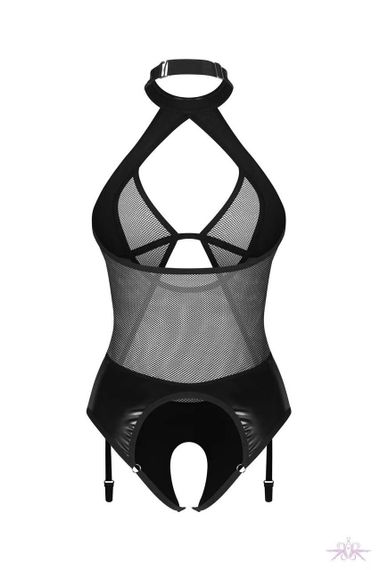 Боді Obsessive Dominna crotchless teddy S/M Sex Aura | Зображення 2