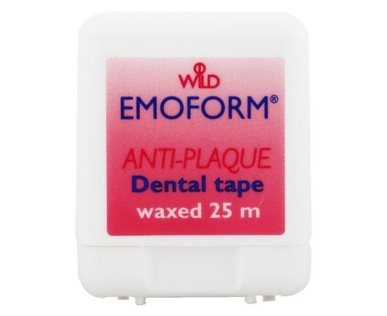 Зубна стрічка Dr. Wild EMOFORM Dental tape, вощена, 25 м