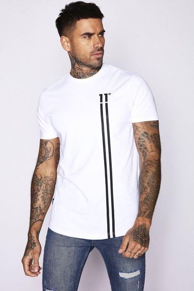 Футболка чоловіча з принтом повсякденна XL Білий