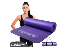 Килимок для фітнесу та йоги EasyFit NBR 10 мм Фіолетовий (EF-1919-V)