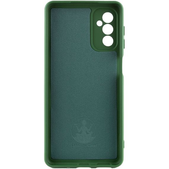 Чехол Silicone Cover Lakshmi Full Camera (A) для Samsung Galaxy M14 5G Зеленый / Dark green | Зображення 1