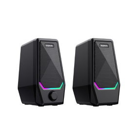 Акустична система 2.0 стерео HV-SK768 10W USB з підсвічуванням чорний Havit