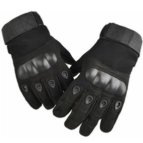 Тактичні рукавички із закритими пальцями, розмір L, Чорні / Повнопалі рукавиці