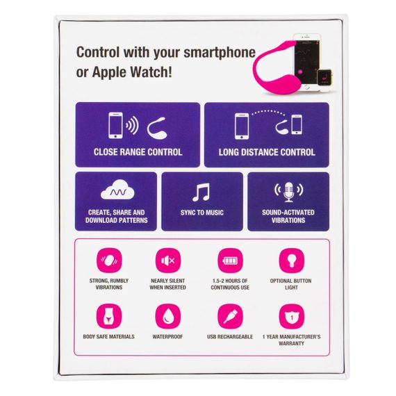 Смарт-віброяйце Lovense Lush 2 | Зображення 4