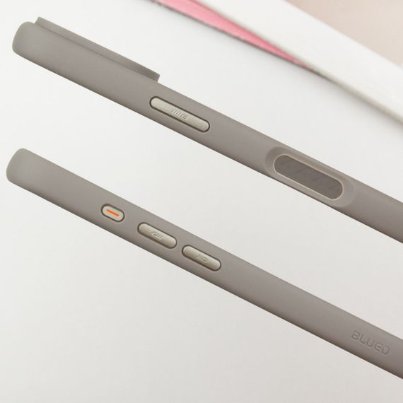 TPU+PC чохол Blueo Skin Friendly Frosted with MagSafe для Apple iPhone 16 Pro (6.3") Сірий | Зображення 6