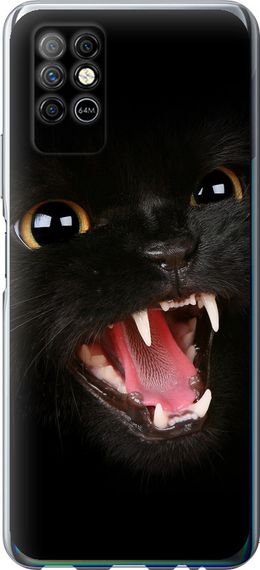 Чехол на Infinix Note 8 Чёрная кошка "932u-2710-17620"