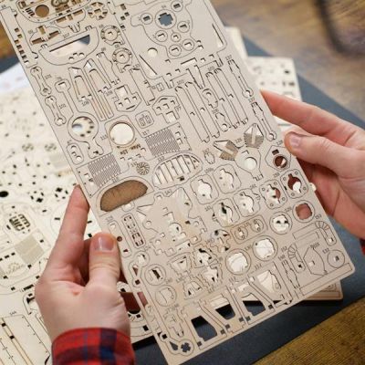 Конструктор Ugears механічний 3D Трицикл UGR-S (70216) | Зображення 6
