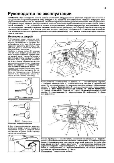 Mazda 626 / Capella. Посібник з ремонту й експлуатації. Книга | Зображення 8