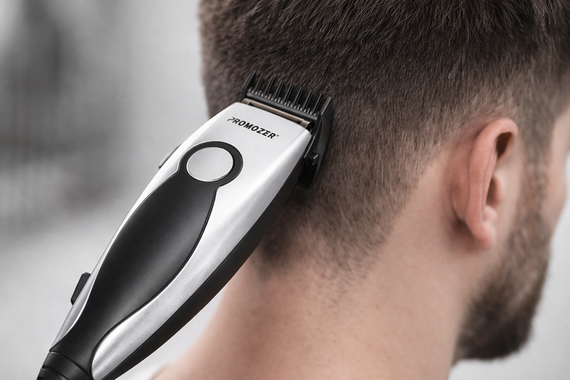 Машинка для стрижки 25 Вт MZ-325 Pro +  Ножиці та  Гребінець