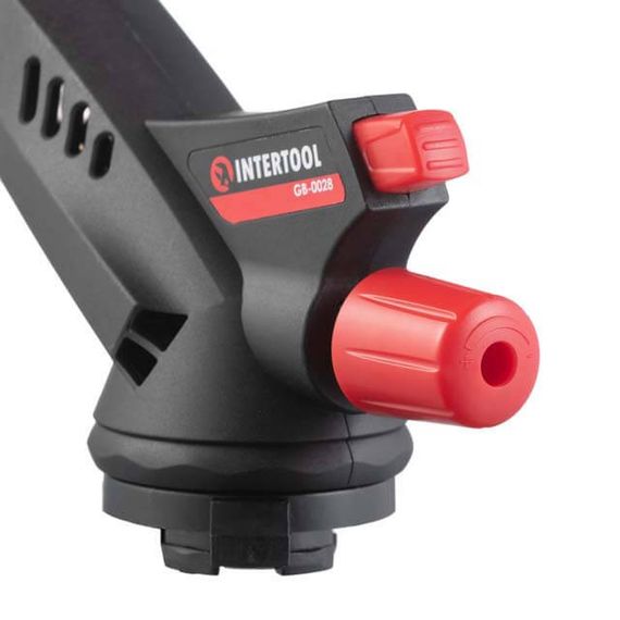 Пальник газовий, п'єзозапалювання, регулятор INTERTOOL GB-00281 | Зображення 6