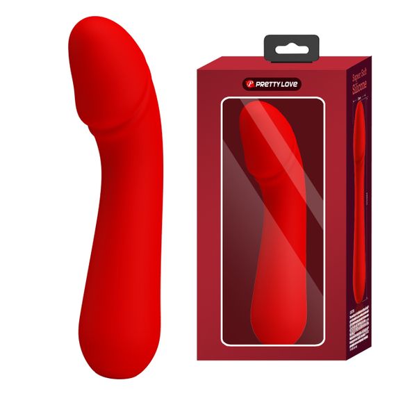 Вибратор для точки G Pretty Love Cetus красный, 15 х 3.5 см Sex Aura