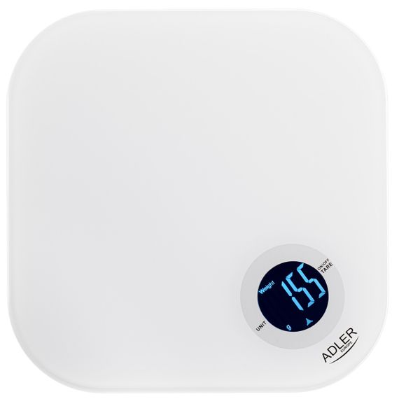 Ваги кухонні електронні Adler AD 3180 до 10 кг зі скляною платформою