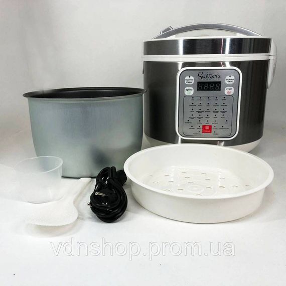 Мультиварка для дому якісна мультиварка Suntera AS-1020 1000 Вт, Багатофункціональна пароварка LT-58 | Зображення 8
