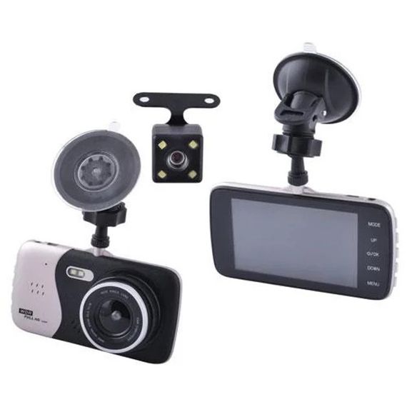 Видеорегистратор автомобильный MHZ DVR CT503 1080P с двумя камерами, Регистратор с камерой на машину | Зображення 5