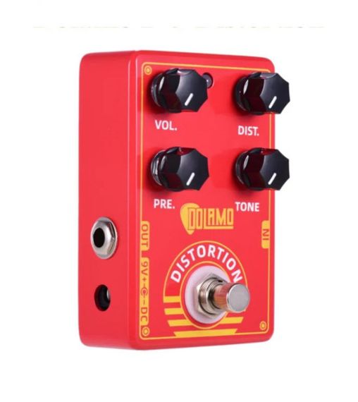 Гітарна педаль ефектів овердрайв DOLAMO D-9 Distortion для електрогітари електрогітрогітарі