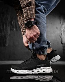 Мужские  кроссовки clima cool  А3102-6 black /white   ДЛ6394