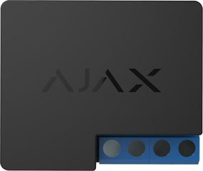 Умное реле с сухим контактом Ajax Relay для управления приборами, 7-24V, 13А, 3 кВт (000010019)
