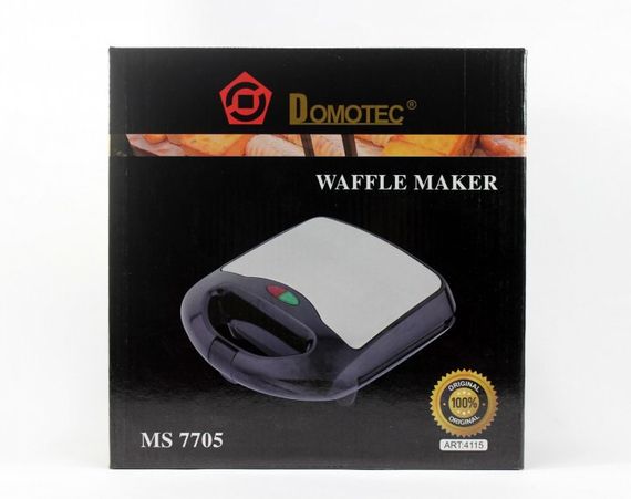 Вафельниця Domotec MS 7705 для створення пишних вафель вдома | Зображення 3