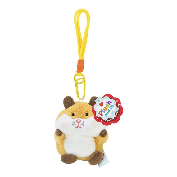 Мягкая игрушка-брелок "Хомячок" PLC25003-3, 8х5х11 см