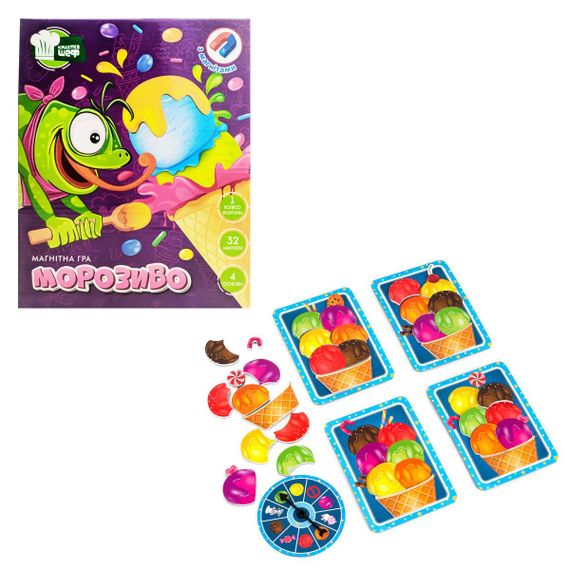 Магнітна гра Морозиво VT2310-05 Vladi Toys, в коробці (4820195059616) | Зображення 4