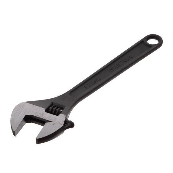 Ключ розвідний 300 мм INTERTOOL HT-0194 | Зображення 1