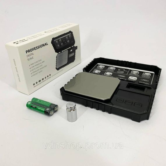 Цифрові ювелірні ваги, Ваги на золото, Точні кишенькові ювелірні ваги лабораторні DN-61 | Зображення 6