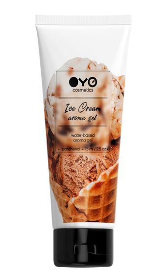 Універсальний ароматизований зволожуючий гель-лубрикант OYO - Ice Cream aroma gel, 75 ml. Sex Aura