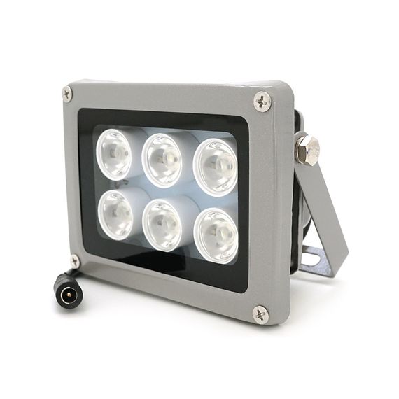 Прожектор направлен с сумеречным датчиком YOSO 12V 8W, 6LED, IP66, угол обзора 60°,рабочое расстояние до 30м, 113*84*86мм, BOX