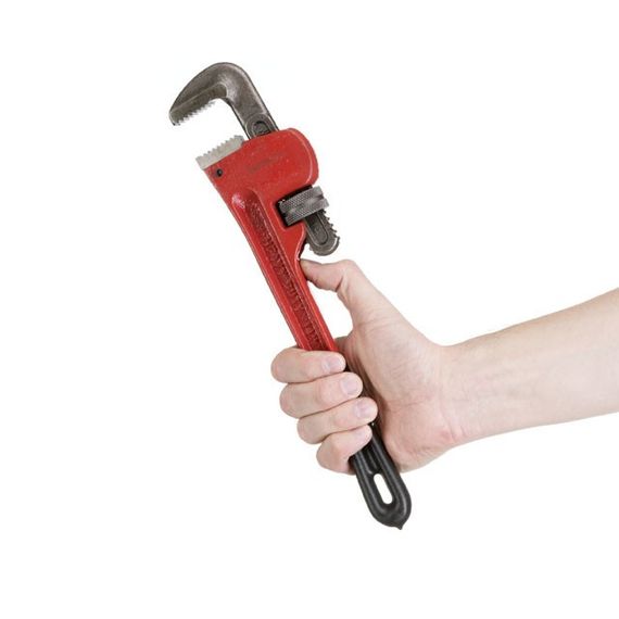 Ключ трубний 350мм тип "Stillson". INTERTOOL HT-0183 | Зображення 2