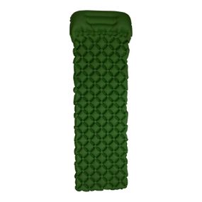 Матрас для палатки надувной походный 190х55х3 см туристический матрас Зеленый SJ-0084GR