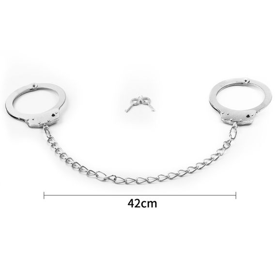 Поножі - Fetish Pleasure Metal Leg Cuffs | Зображення 3