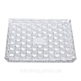 Блюдо для закусок Lirmartur скляне 24,5*20,5*2 см HP-YH-38